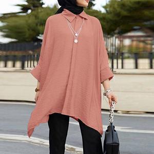 Chemise pour femmes, vêtements pour femmes musulmanes, vêtements grande taille, mode décontractée, nouveau haut - Product Image 6
