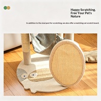 Vente en gros : Plateforme de saut robuste et résistante pour arbre à chat en sisal intégré, grande capacité de charge, résistante aux griffures, pour chats adultes domestiques en intérieur
