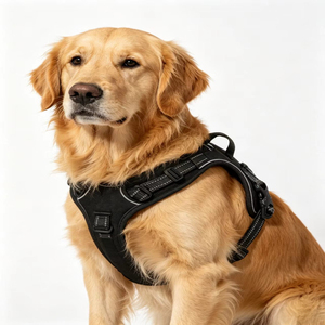 Arnés de Nailon de Alta Calidad <span class=keywords><strong>para</strong></span> <span class=keywords><strong>Perros</strong></span> <span class=keywords><strong>Grandes</strong></span> con Asa de Control Superior - Product Image 3