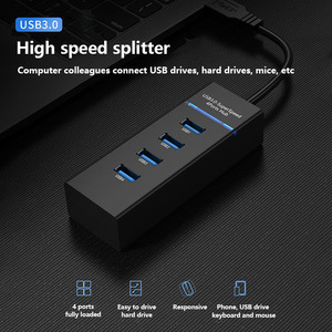 Huub Usb <strong>Hubs</strong> 3.0 Usb3.0 4 in 1 Multiport High Speed 4 Port <strong>Por</strong> Usb <strong>Hub</strong> Adapter - Product Image 6