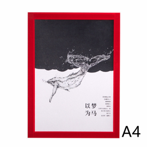 Custom Color <b>A3</b> A5 A6 Display Hanging Modern Plastic Certificate Magnetic <b>Frame</b> - Product Image 3