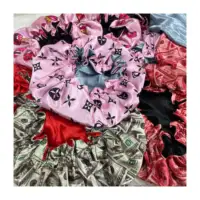 Louis Vuitton Designer Inspired  Silk hair bonnets, Hair bonnet, Head  scarf styles