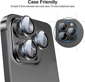 Protector de Lente de Cámara 3D Personalizado para iPhone 17 16, Película Protectora de Vidrio Antirreflectante, Antiarañazos e Impermeable - Product Image 3