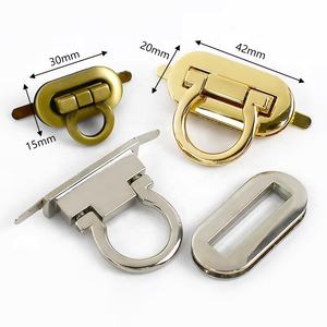 MeeTee KY618 bolsa de accesorios de Hardware bolso giro cierres cierre aleación hebilla giro de encaje para las mujeres bolso de cerraduras - Product Image 2