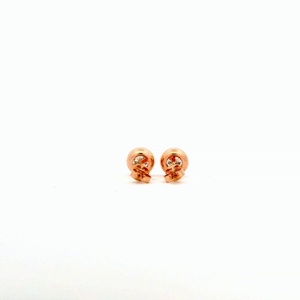 Qinglong Jewelry 18K Rose White Wholesale 14K Gold Plated Diamond Lab Grown Diamond Mini Stud <b>Post</b> <b>Earrings</b> Christmas <b>Earring</b> - Product Image 2