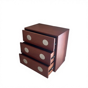 Muebles de Salón Modernos Multifuncionales de Roble, Armarios de Panel, Espejos, Cómodas de Alta Calidad en Color Crema, Altura Ajustable, Estilo Shaker - Product Image 1