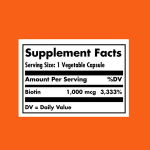 Capsules de biotine à marque privée pour la santé des cheveux, de la peau et des ongles des femmes, favorisant des ongles épais, longs et robustes - Product Image 2