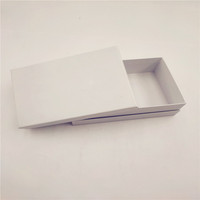 Boîte en carton blanc personnalisée, emballage en carton blanc écologique, boîte cadeau blanche pour emballage cadeau, vente en gros directe d'usine