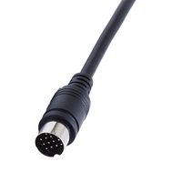 Wasserdichtes 13-poliges Mini-Din-Anschluss kabel PVC-Mantel folien abschirmung für die Rückfahrkamera-Rückfahrkamera-Monitor anwendung