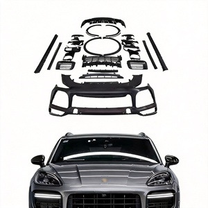 ชุดแต่งรอบคันสำหรับ <span class=keywords><strong>Porsche</strong></span> <span class=keywords><strong>Cayenne</strong></span> 9Y0 ปี 2018 2019 2020 2021 <span class=keywords><strong>2022</strong></span> รุ่นปรับโฉม SD กันชนหน้า - Product Image 1