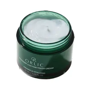 famous Korea skincare product ORLIC Rosemary & Ectoin Youth Cream Anti aging face Cream improves the look of fine lines