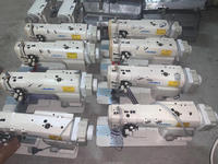 JUKIs – Machines à coudre industrielles à Double aiguille LH-3128 usagé
