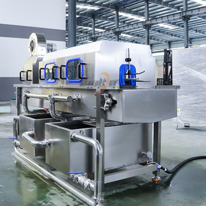 <span class=keywords><strong>Machine</strong></span> de nettoyage pour bocaux à large ouverture, boîtes de conserve, bocaux Mason, boîtes métalliques et bouteilles en plastique de qualité alimentaire, capacité 800 pièces/heure - Product Image 6