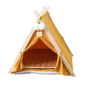 Universal Tent House Washable Pet Cat Pet Tent Soft <strong>Bed</strong> Outdoor Pet Fence with Tent - Product Image 4