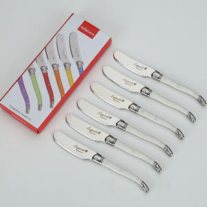 Affettatrice per Formaggio Ecologica con Lama in Acciaio Inox e Manico in Plastica per Uso Domestico - Coltello per Formaggio Laguiole - Product Image 4