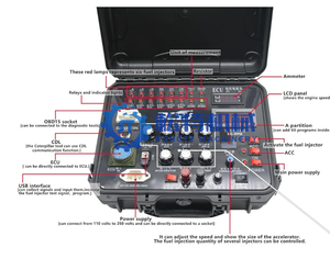 Dieselmotor-ECU-ECM-Prüfstand für Cummins Cat Volvo Isuzu Doosan ECU-ECM-Module - Product Image 2