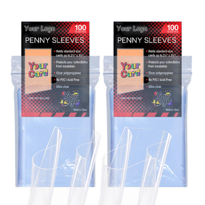 ウルトラクリアプロカードスリーブ 100枚入り 2.5インチ x 3.5インチ トレーディングカード ペニースリーブ ゲームスポーツカードスリーブに最適 - Product Image 4