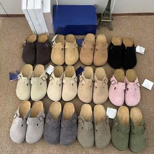 Sandales en liège Birkenstocks London Claquettes légères en cuir de vachette antidérapantes <span class=keywords><strong>Vente</strong></span> directe d'usine pour l'été et le printemps - Product Image 3