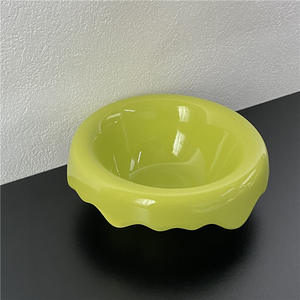 Atacado Cerâmica <span class=keywords><strong>pet</strong></span> food Cute <span class=keywords><strong>Pet</strong></span> Food água alimentador destacável cogumelo em forma lavável alta pés gato tigela - Product Image 6