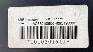 ACS601-0050-3+H00C1200001 ACS600 ซีรีส์ 380-415V 74-87A ตัวแปลงความถี่ PLC - Product Image 3