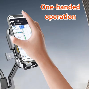 Moto biciclette porta telefono rotazione libera per telefono cellulare staffa di navigazione per la guida antiurto per IPhone Xiaomi Samsung - Product Image 2