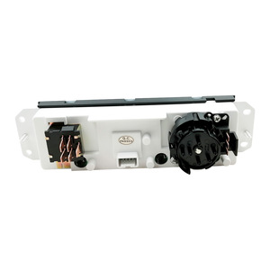Jeep Wrangler Air Conditioning Control Panel 55056558A Dash <b>Frame</b> Black <b>Plastic</b> 1999-2004 - Product Image 4