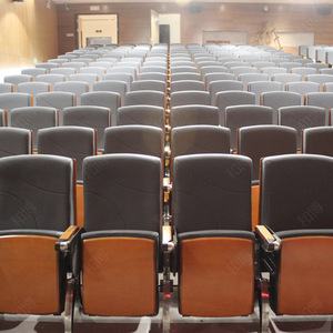เก้าอี้โรงเรียน/โรงพยาบาล/ห้องบรรยาย รุ่น HB608 สีเทา บีช ยี่ห้อ Manwa Expo พร้อมที่วางแขนแบบติดตั้ง - Product Image 5