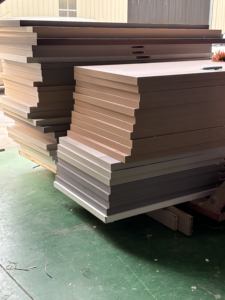 Puerta de Madera de Polímero Insonorizada de Seguridad Interior de <span class=keywords><strong>Fibra</strong></span> de Carbono de Madera Maciza Personalizada de Fábrica para Dormitorio Apartamento - Product Image 5