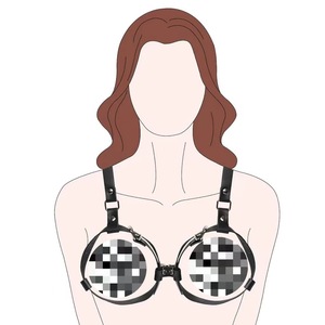 New Female SM Bondage <strong>Corset</strong> Sexy Erotic Lingerie with Slave Body Bondage Ties Adult <strong>Fetish</strong> Products Made From Leather - Product Image 2