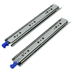 Glissière de tiroir en acier à capacité de <span class=keywords><strong>charge</strong></span> élevée HVPAL de 14 pouces à roulement à billes autobloquant pour grands plateaux industriels - Product Image 4