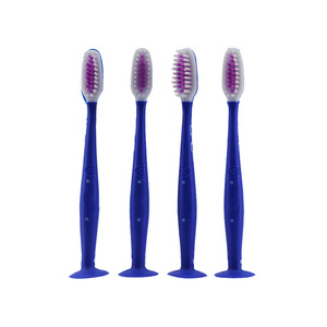 Escova de dente de prison adulta, suprimento de fábrica, alça de borracha curta, anti-andorinha