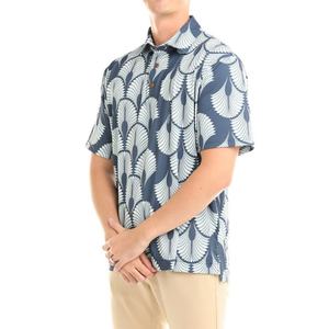 Camiseta de Playa 2025 con Estampado Texturizado, Polo de Alta Calidad Personalizado en Poliéster y Elastano - Product Image 4