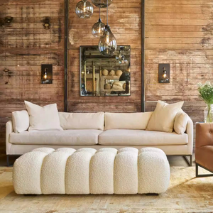 Banc ottoman de luxe français en velours d'agneau pour hôtel et maison, idéal comme siège d'appoint pour chambre, bout de lit, armoire à chaussures ou comme <span class=keywords><strong>tabouret</strong></span> à l'essayage de vêtements - Product Image 5