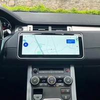 Écran LCD IPS de commande centrale pour Range Rover Evoque 2013-2017, GPS, USB, carte SD, DSP, RGB, Android HD pour la modification de l'intérieur de la voiture