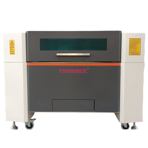 เครื่องตัดและแกะสลักด้วยเลเซอร์ CO2 รุ่น RONMACK RM-6090-CCD แบบระบายความร้อนด้วยน้ำอัตโนมัติ สำหรับไม้ คริสตัล ยาง พร้อมระบบ AI Support - Product Image 1