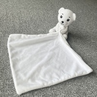 Nouveau-né bébé enfant enfants super doux câlin peluche animal couette serviette bébé jouets et couverture éléphant ours