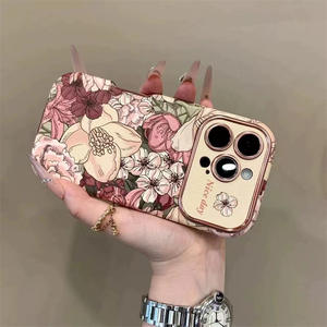 Funda para Celular con Marco Metálico Rosa, Estilo Urbano, para Chicas, Protección Total, Compatible con iPhone Air 17 16 15 14 Promax - Product Image 5