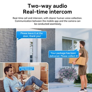 P15-S80 thông minh ai 3 màn hình video 3 + 3 + 3MP icsee Wifi Camera an ninh Hệ thống không dây tầm nhìn ban đêm trong nhà ngoài trời PTZ IP Camara - Product Image 5