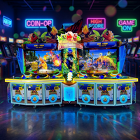 Machine de jeu d'arcade pour six joueurs adultes avec fonction de combat en ligne, machine de divertissement sur le thème de la Somalie