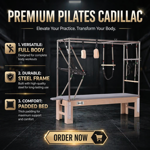 <span class=keywords><strong>Lit</strong></span> <span class=keywords><strong>de</strong></span> Pilates Cadillac en bois d'érable pour la physiothérapie à domicile, l'entraînement au yoga et les exercices <span class=keywords><strong>de</strong></span> fitness - À vendre - Product Image 3