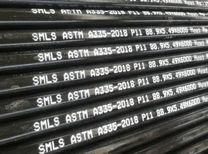 ASTM A335/SA335 P91 उच्च तापमान उच्च दबाव मिश्र धातु स्टील सीमलेस बायलर पाइप