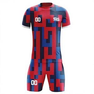 ชุดเสื้อฟุตบอลสำหรับทุกเพศชุดเสื้อเจอร์ซีย์สโมสรคุณภาพเยี่ยมชุดฟุตบอลผ้าโพลีเอสเตอร์ระบายอากาศได้ดีพิมพ์ซับลิเมชันตามสั่ง100% - Product Image 1