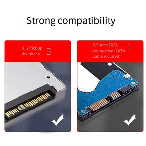 PH46-<span class=keywords><strong>2</strong></span>ดิสก์คู่ SFF8639 U.<span class=keywords><strong>2</strong></span>ฮาร์ดไดรฟ์ NVME และ SATA <span class=keywords><strong>2</strong></span>.5นิ้วไปยังการ์ดแยก PCIE4.0 - Product Image 6