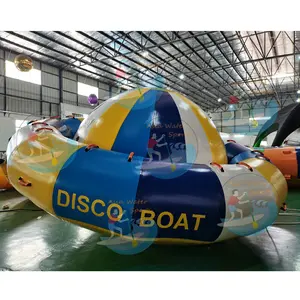 inflatable rolling donut cheap water disco boat for towing inflatable boat