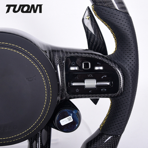 <span class=keywords><strong>Volant</strong></span> en fibre de carbone pour Mercedes Benz C63 E63 W213 C43 <span class=keywords><strong>A45</strong></span> G63 G500 S63 GLA45 GLS63 W204 W205 <span class=keywords><strong>AMG</strong></span> LED <span class=keywords><strong>Volant</strong></span> - Product Image 4