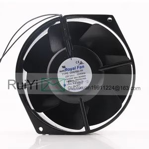 Orijinal ROYALFAN AC200V 43/40W EC AC 175MM 175X150X55MM yüksek sıcaklığa dayanıklı UT675D-TP soğutma fanı