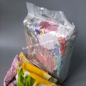 Trapos Industriales de Algodón 100% Sin Pelusa 10KG 25KG, Trapos Mixtos, Trapos de Láminas para Limpieza Industrial y Marina - Product Image 1