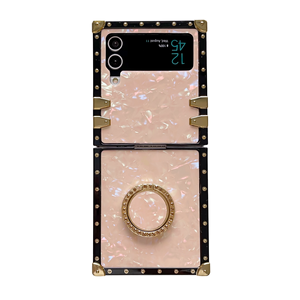 เคสลายหอยสังข์พร้อมห่วงตั้งสำหรับ Galaxy Z flip 4สำหรับ Galaxy Z flip <span class=keywords><strong>5</strong></span>/flip 6เคสกันกระแทก - Product Image 2