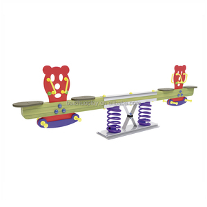 Balançoire à ressort sur le thème du <span class=keywords><strong>panda</strong></span> personnalisée, équipement de divertissement pour aire de jeux extérieure, parc pour enfants, maternelle, balançoire d'amusement - Product Image 4