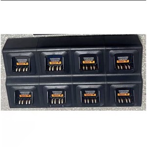 เครื่องชาร์จวิทยุสื่อสารหลายแถวแบบหลายช่องสำหรับ338d P8668i DP4801e + R7 R5พร้อมไฟ LED แสดงสถานะชาร์จเร็วพลาสติก - Product Image 5